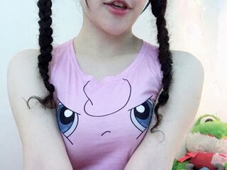 hot cam girl fingering shaved pussy YokoCam